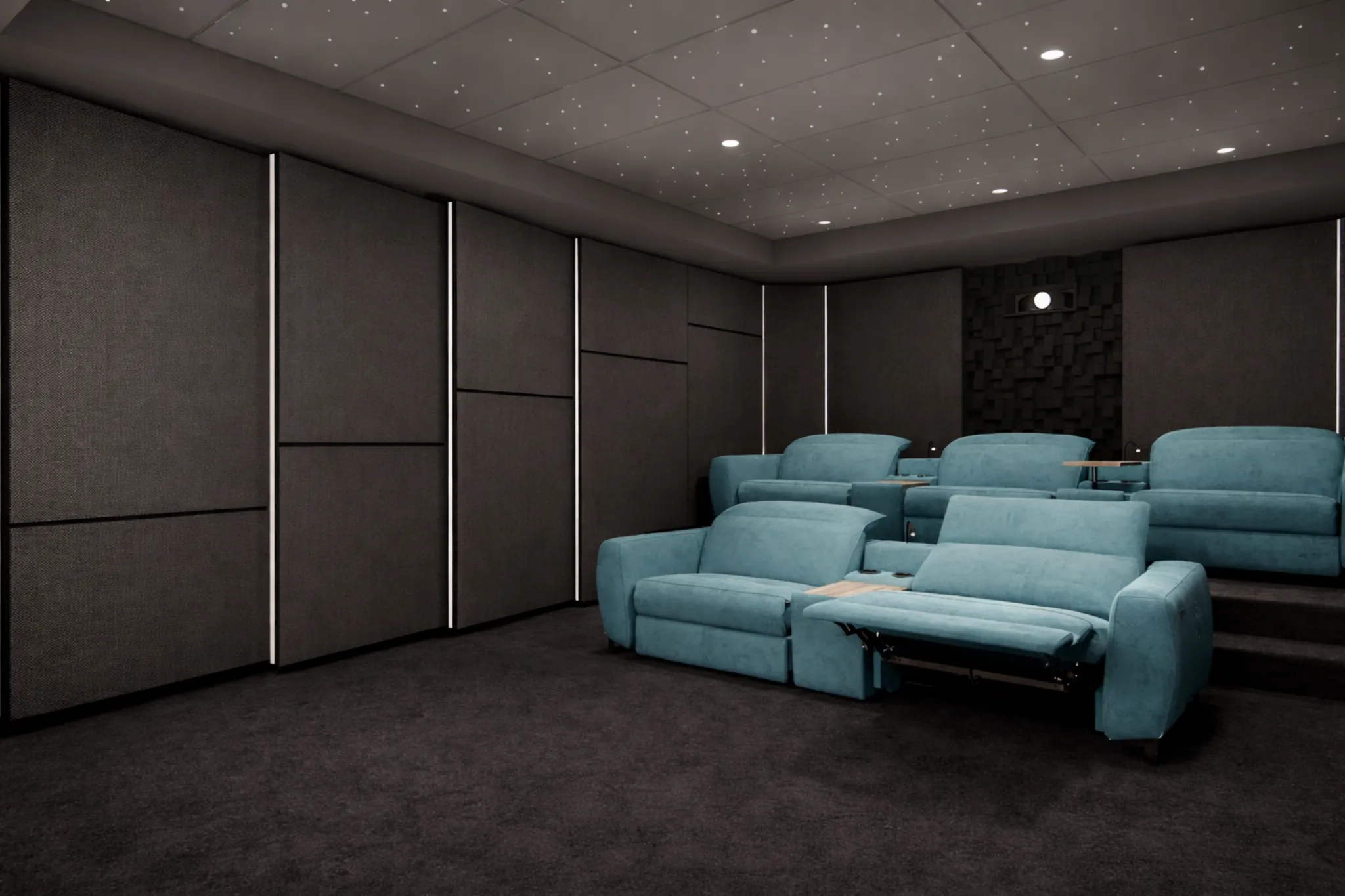 fauteuils cinéma inclinables haut de gamme